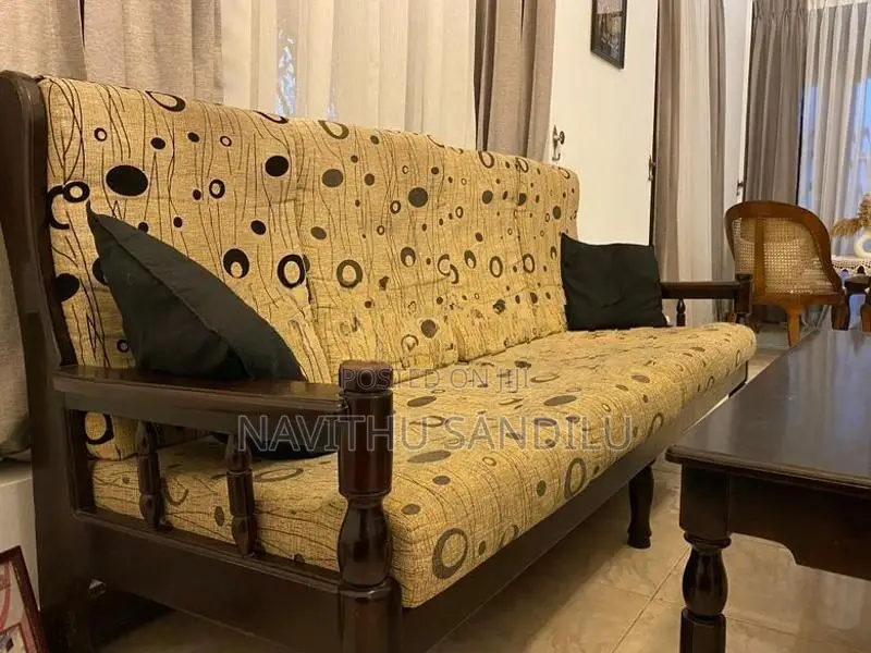Wooden Sofa Set