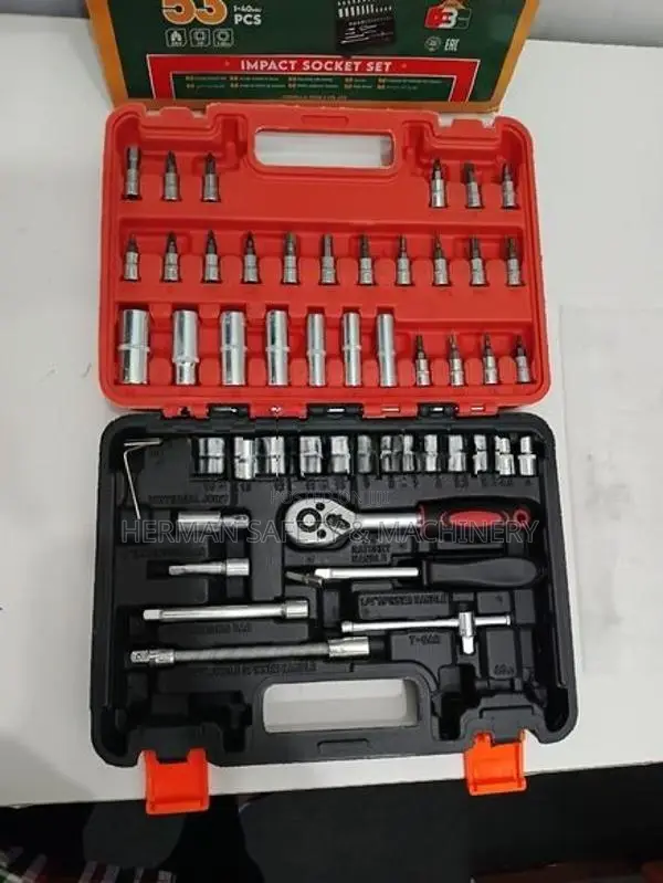 COROLLA 53-PIECE IMPACT SOCKET SET HERMAN HT 0819