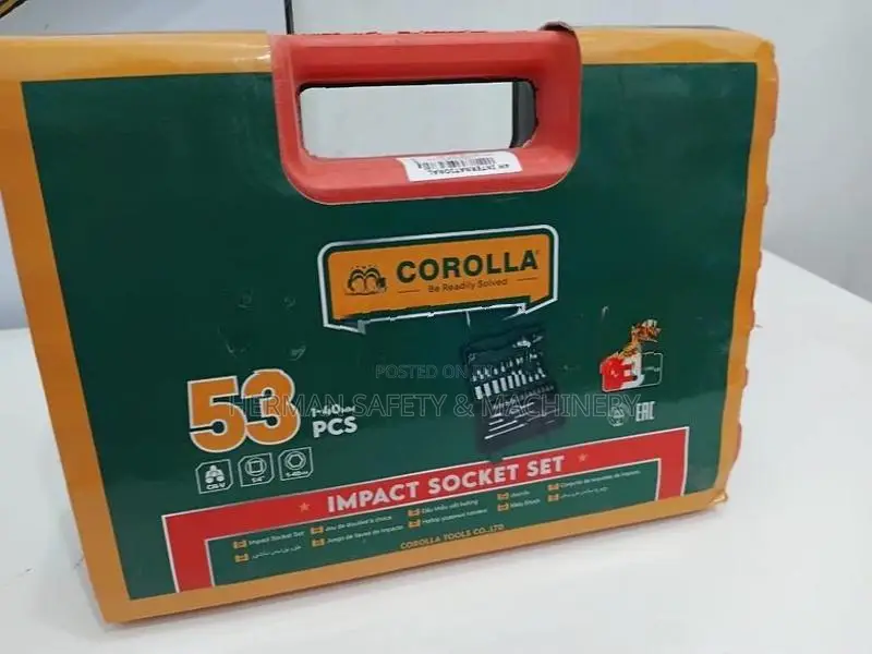 COROLLA 53-PIECE IMPACT SOCKET SET HERMAN HT 0819