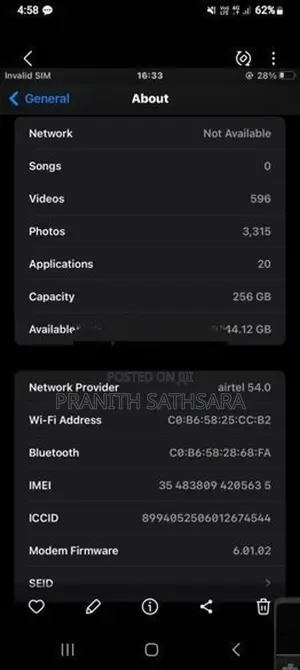 Apple iPhone 8 Plus (Used)