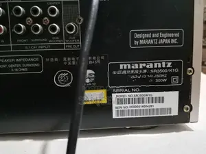 Marantz SR-3500 Amplifier