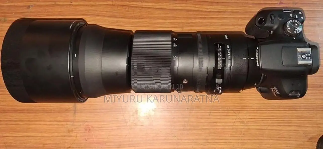 Canon Sigma 150-600mm F/5-6.3 Telephoto Lens