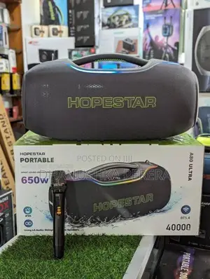 Hopestar A80 Ultra Outdoor Speakers with Wireless Mic
