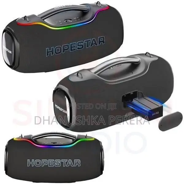 Hopestar A80 Ultra Outdoor Speakers with Wireless Mic