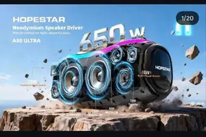 Hopestar A80 Ultra Outdoor Speakers with Wireless Mic