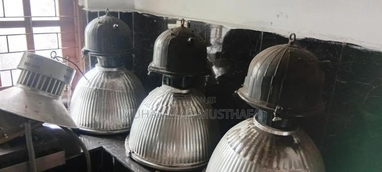 Industry Lights with Lamps Ventilators