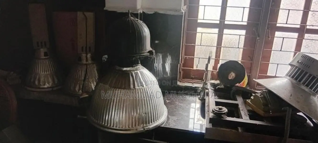 Industry Lights with Lamps Ventilators