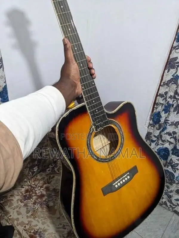 Diamond Acoustic Guitar