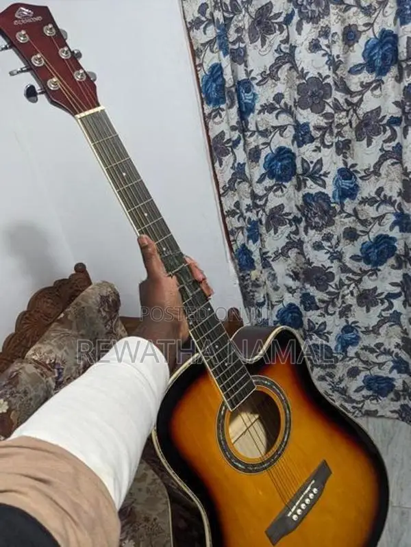 Diamond Acoustic Guitar