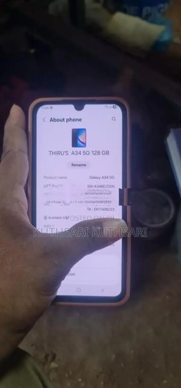 Samsung Galaxy A34 (Used)