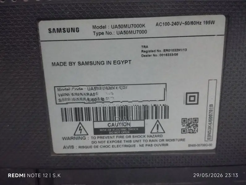 Samsung 50" LED TV