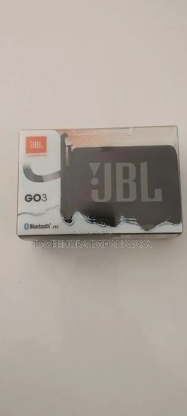 JBL GO3 Black