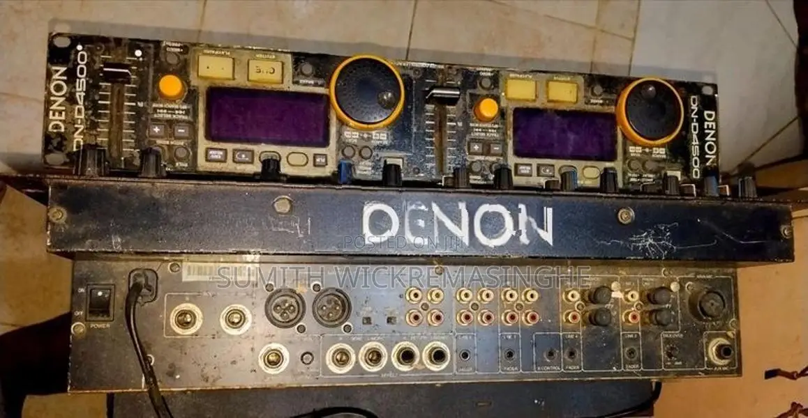 Denon DJ Player Set for Parts