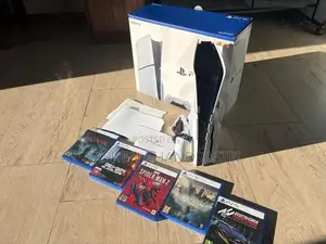 PS5 Slim Console 5 Games 27"with Gaming Monitor