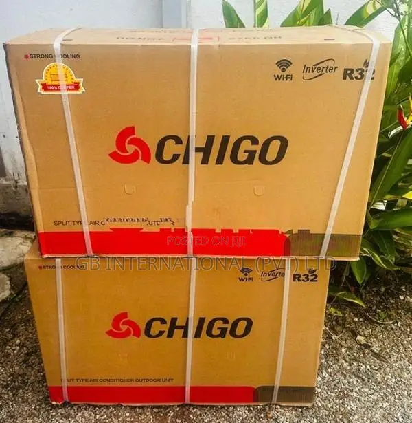 New 12000BTU CHIGO Smart inverter (R32 Gas Refrigerant) AC 2026