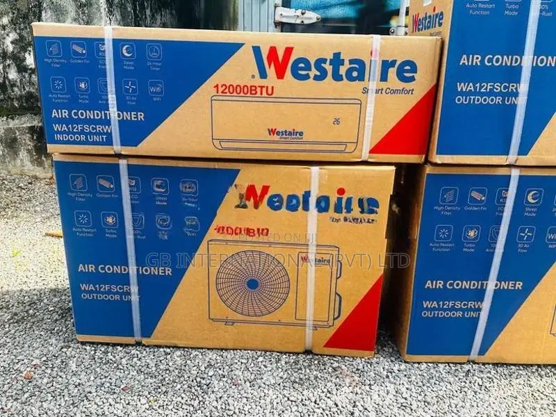 New 12000BTU Westaire Non Inverter (With Wi-Fi) AC 2026
