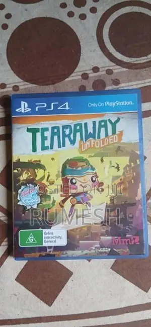 PS4 Tearaway Unfolded Game