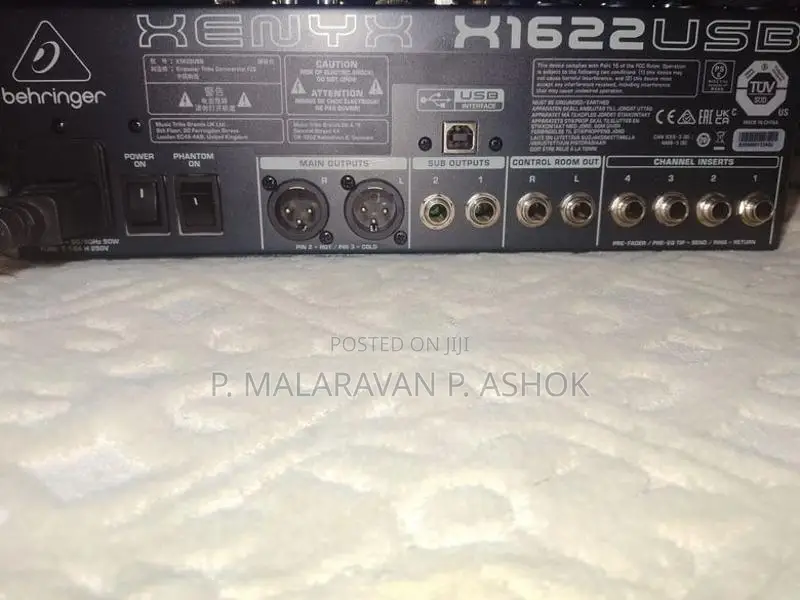 Behringer XENYX X1622 USB Mixer