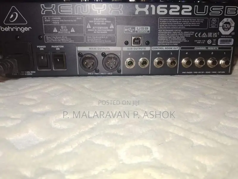 Behringer xenyx x1622 USB