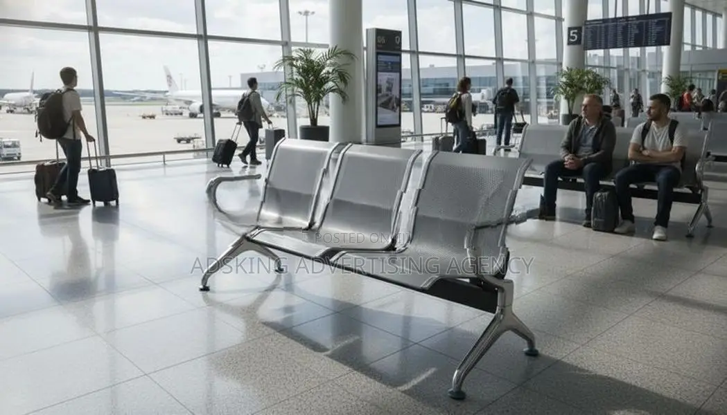 Brand New Lobby 3 Seater Gang visitor Office Chair