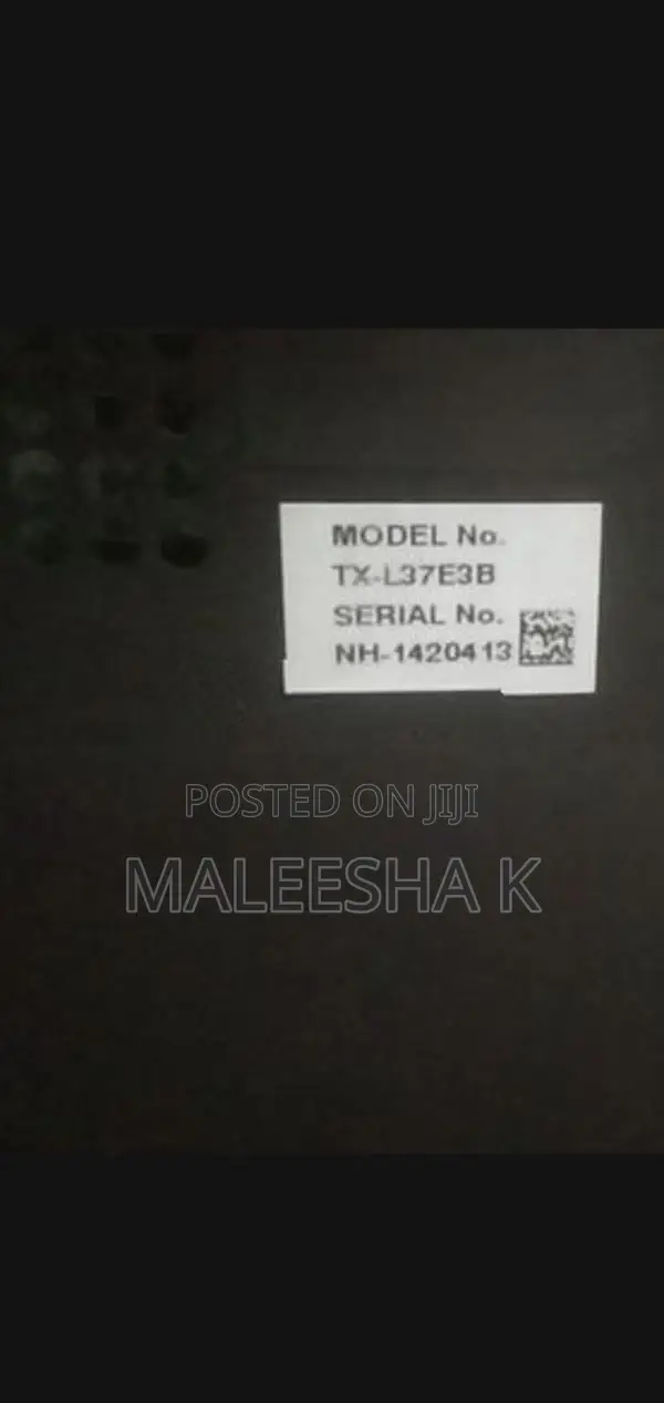 Panasonic 37" FHD LCD TV