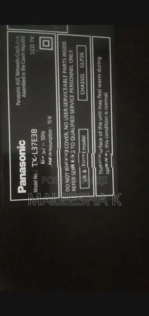 Panasonic 37" FHD LCD TV