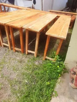 Table with Bench 6ft ×15inch