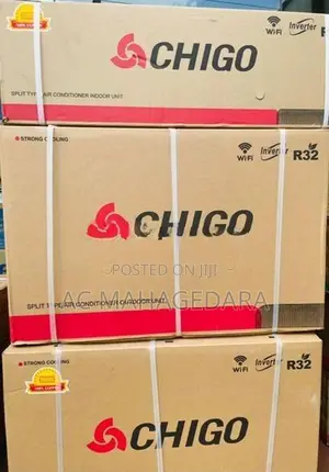 12000BTU Chigo Smart Inverter Brand New Ac R32 Gas with Wi-Fi