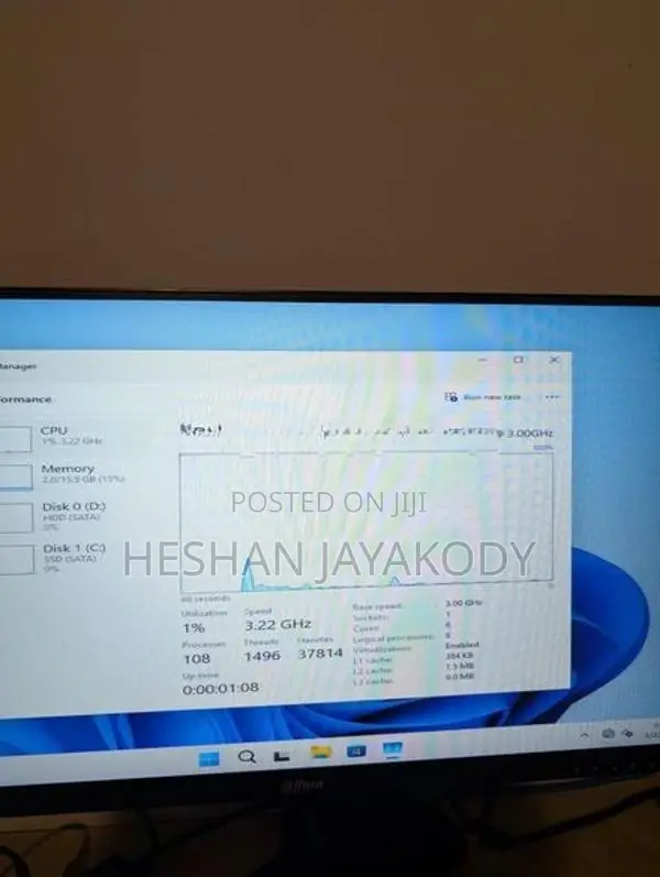 Intel i5 8th Gen 16GB DDR4 SSD PC