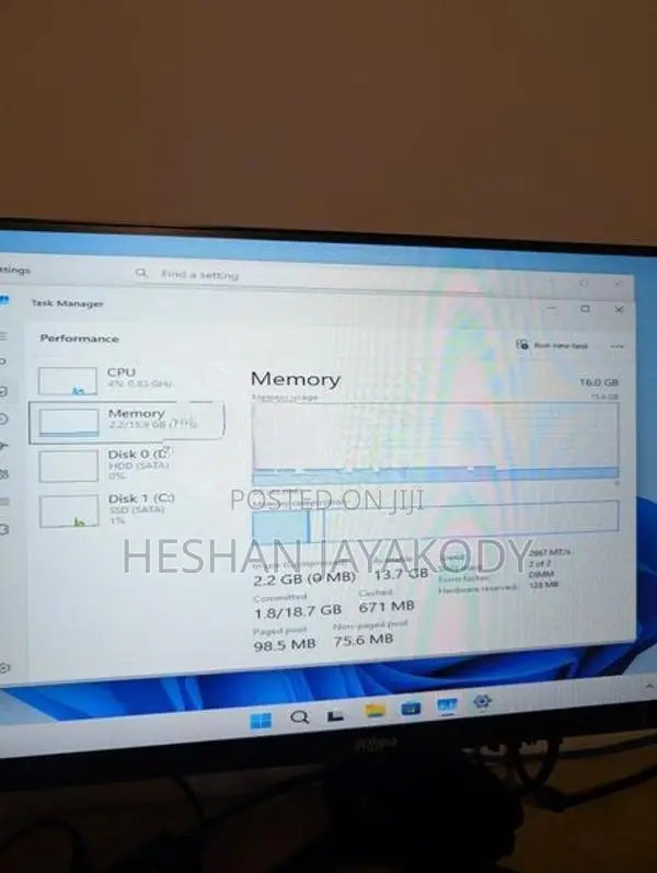 Intel i5 8th Gen 16GB DDR4 SSD PC