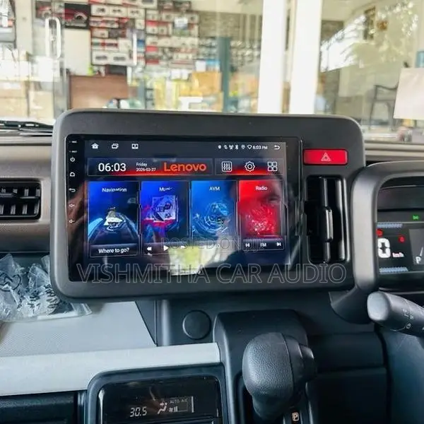 Suzuki Spacia 2025 Lenovo D1 Android Player 9 inch Audio Setup