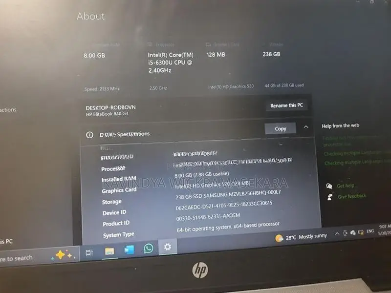 HP EliteBook 840 G3