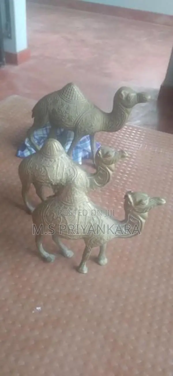 Antique Brass Camel