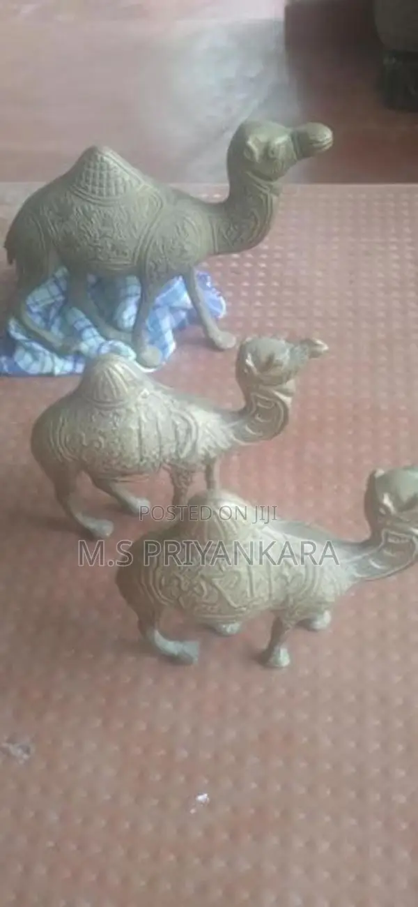 Antique Brass Camel