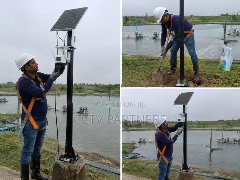 IMOU AOV PT 5MP 4G & Wi-Fi Solar Battery Dual cctv Camera Installation