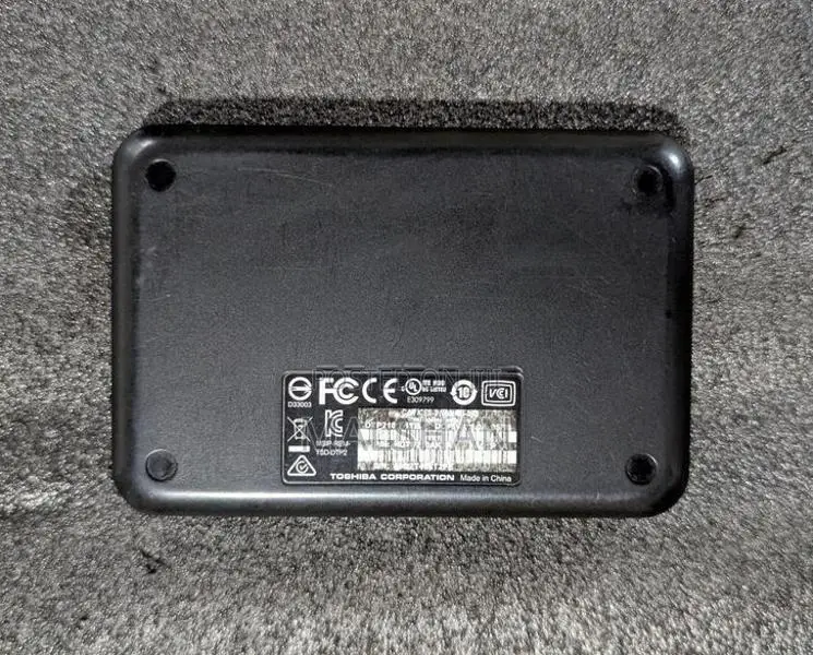 Toshiba 1TB Portable Hard Disk