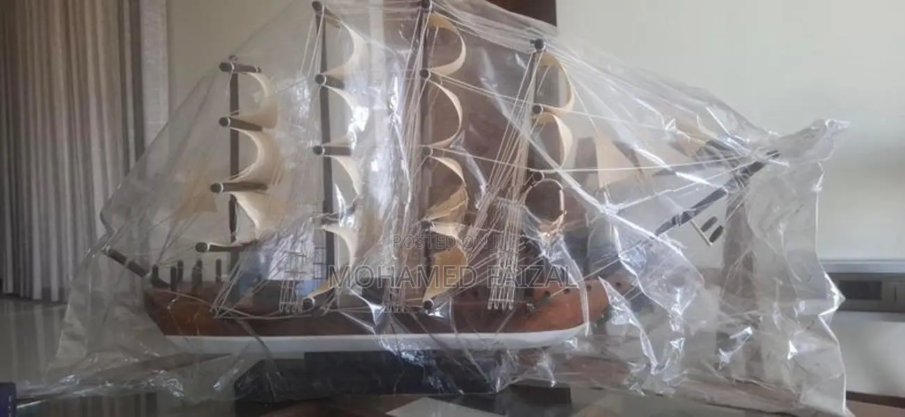 Wooden Sailing Ship Handcrafted