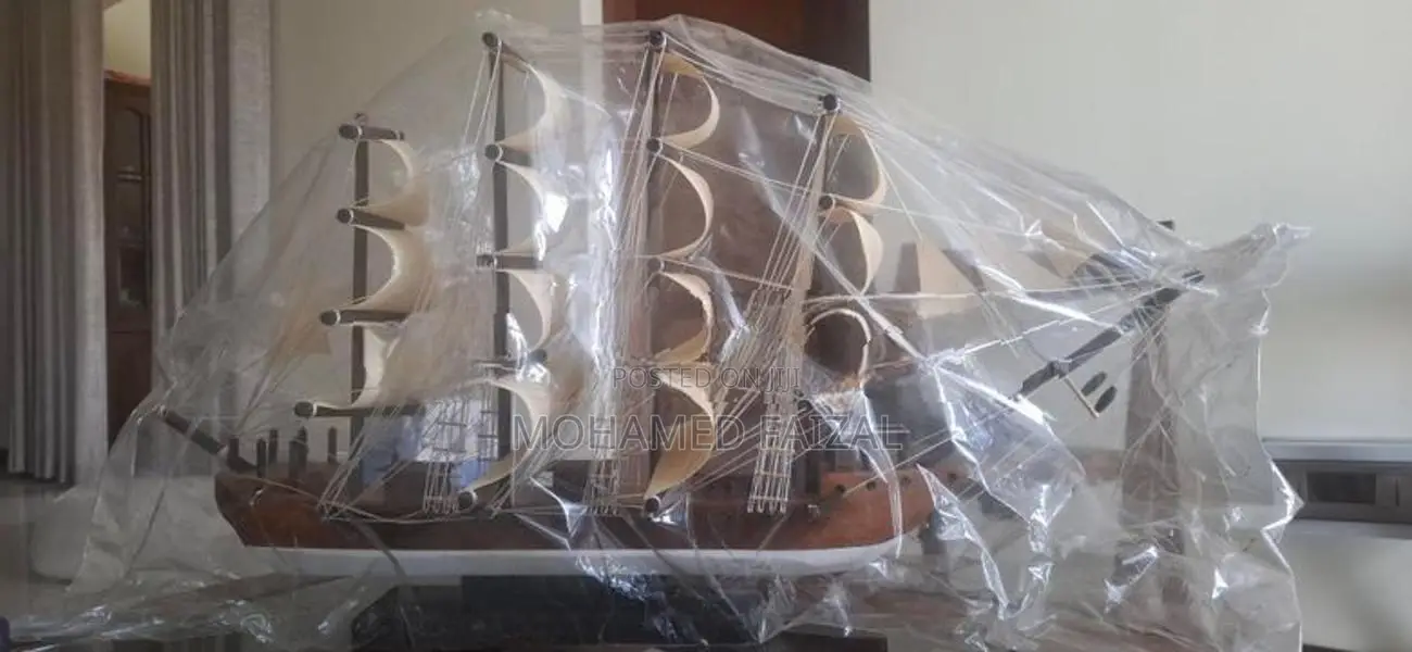 Wooden Sailing Ship Handcrafted