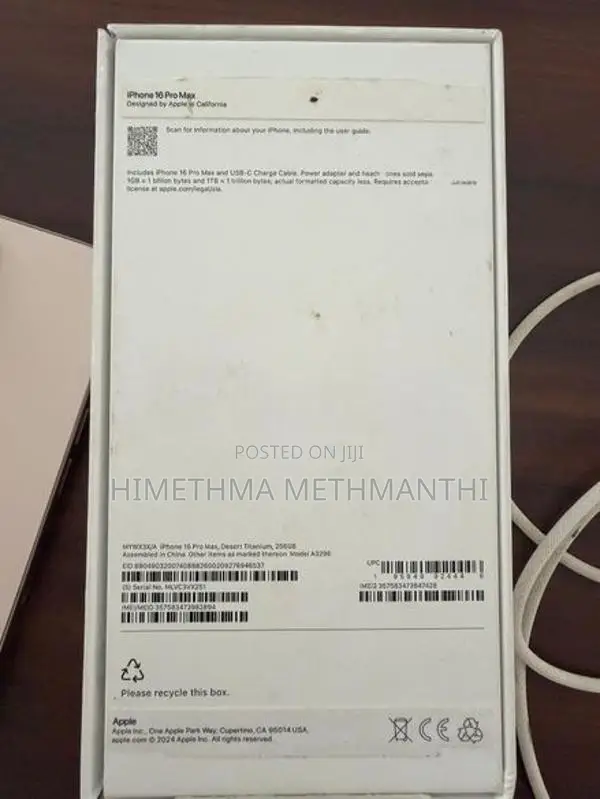 Apple iPhone 16 Pro Max (Used)