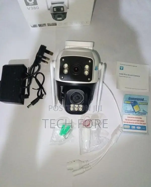 Dual Lens 4G SIM CCTV