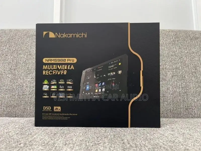 Nakamichi Nam5980pro Android Player 8GB Ram Setup