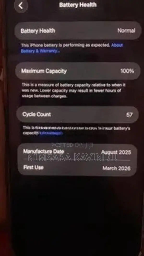 Apple iPhone 17 Pro Max (Used)