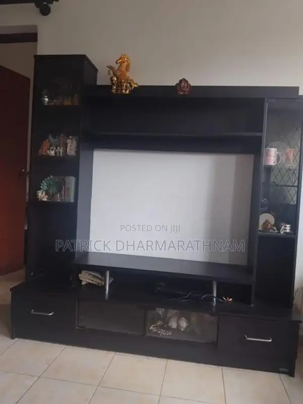 Tv Stand with Showcase Cabinet