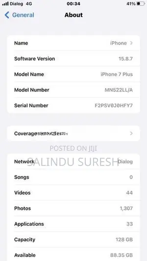 Apple iPhone 7 Plus 128GB (Used)