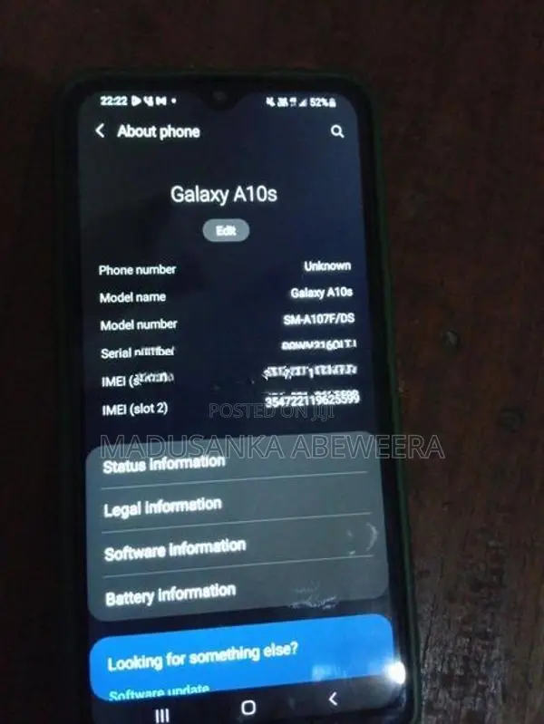 Samsung Galaxy A10s (Used)