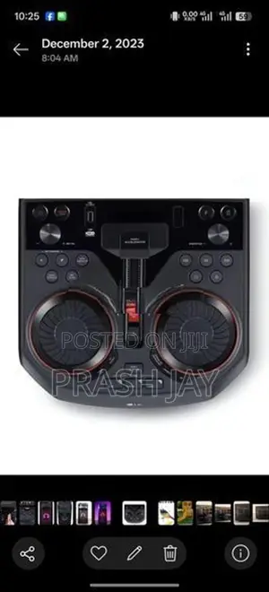 LG Xboom OL55D Karaoke Party Box