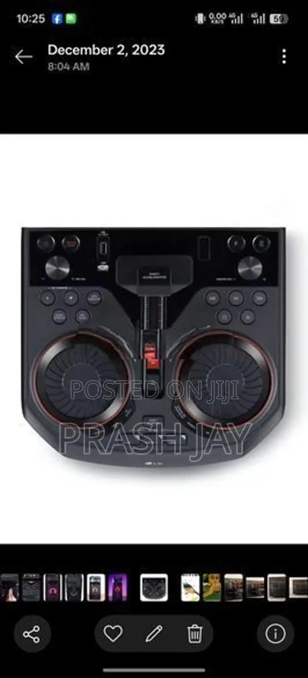 LG Xboom OL55D Karaoke Party Box
