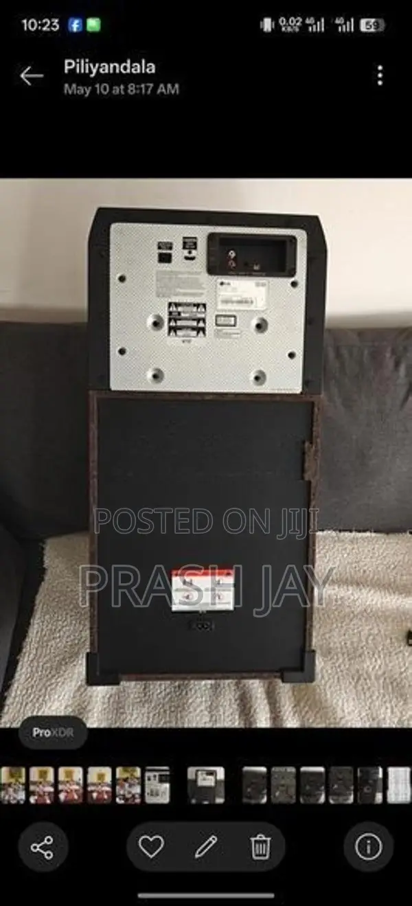 LG Xboom OL55D Karaoke Party Box