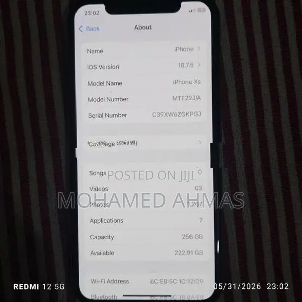 Apple iPhone XS (Used)