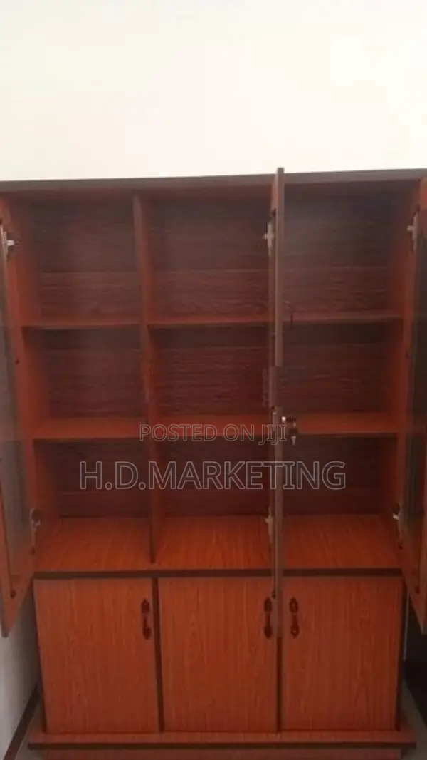 Melamine Display Cupboard 3 Door